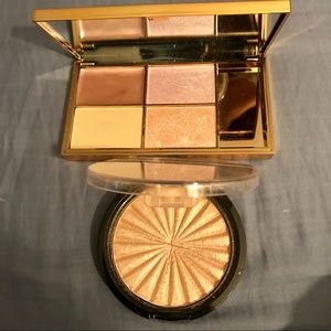 Ofra highlight + Sleek makeup highlight palette